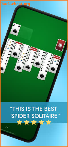 Spider Solitaire screenshot