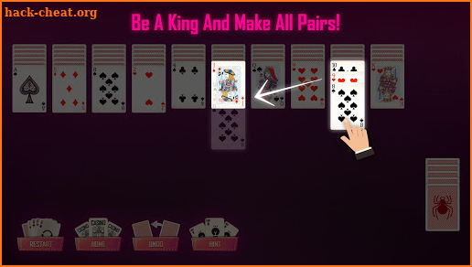 Spider Solitaire - A Classic Casino Card Game screenshot