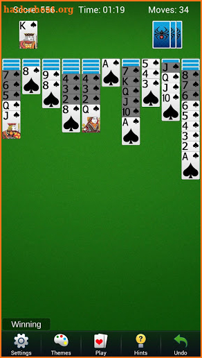 Spider Solitaire - Best Classic Card Games screenshot