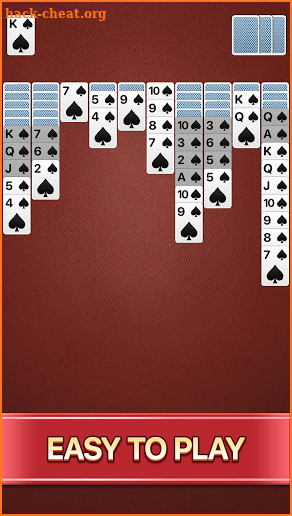 Spider Solitaire Calm screenshot