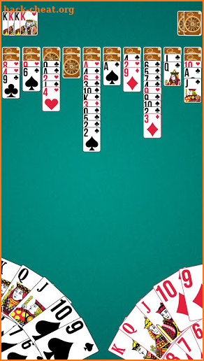 Spider Solitaire : card game screenshot