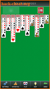 Spider Solitaire Classic screenshot