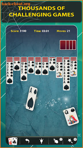 Spider Solitaire Classic screenshot