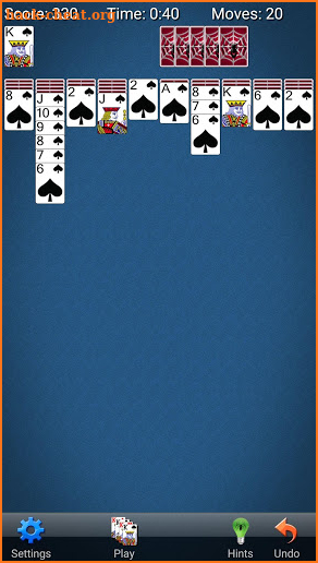 Spider Solitaire- Classic card game screenshot