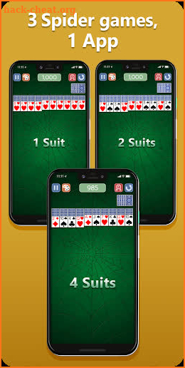 Spider Solitaire Deluxe® 2 screenshot