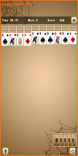 Spider Solitaire: Pyramid screenshot