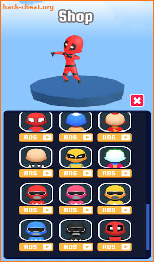 Spider Stickman 3D Race : Superhero Fun Race screenshot