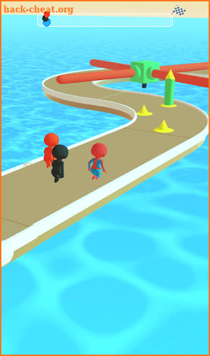 Spider Stickman 3D Race : Superhero Fun Race screenshot