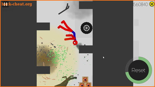 Spider Stickman Dismounting screenshot