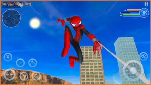 Spider Stickman Rope Hero screenshot