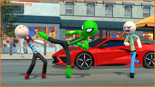 Spider Stickman Rope Hero screenshot