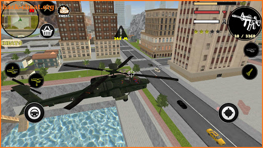 Spider Stickman Rope Hero Gangstar Crime screenshot