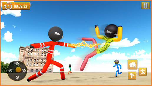 Spider Stickman Rope Hero: Gangster Crime Games 3D screenshot