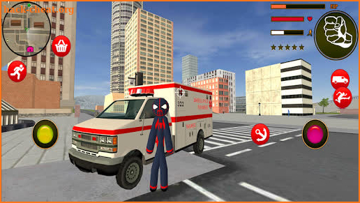 Spider Stickman Rope Hero - Vegas Crime City screenshot