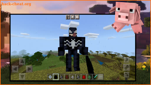 Spiderman Minecraft Game Mod screenshot