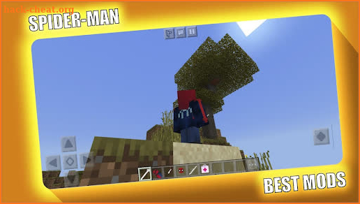 SpiderMan Mod Minecraft MCPE screenshot