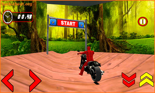 Spiderman Racing Fever Bike Stunt screenshot