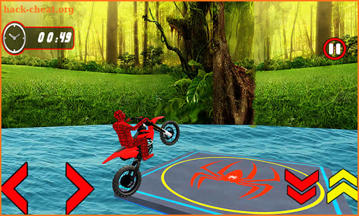 Spiderman Racing Fever Bike Stunt screenshot