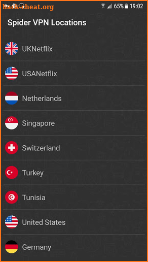 SpiderVPN screenshot