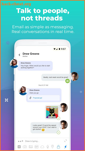 Spike: Conversational Email (formerly Hop) screenshot