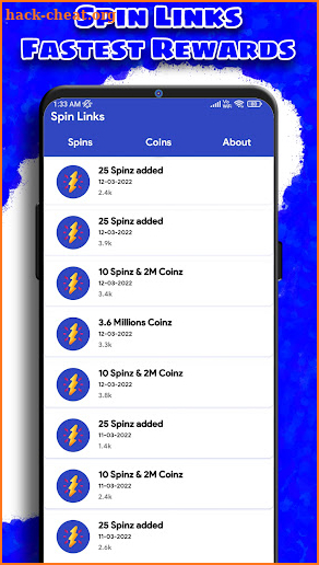 Spin Link - Daily Spin Link screenshot