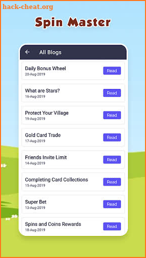 Spin Master: Coin Master Blogs screenshot