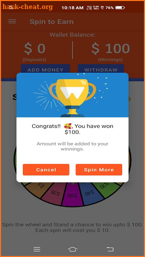 Spin To Earn screenshot