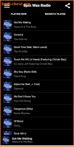 Spin Wax Radio screenshot