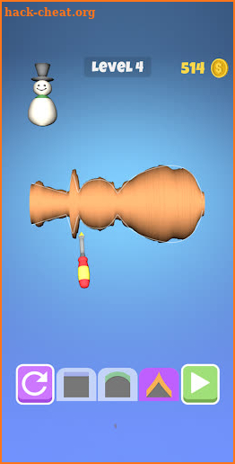 Spiral wood roll 3D - Carpenter Master screenshot