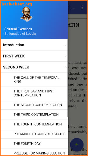 Spiritual Exercises of Ignatius of Loyola screenshot