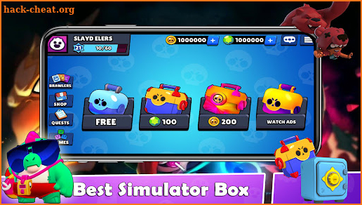 Splash Simulator For Brawl Stars Box screenshot