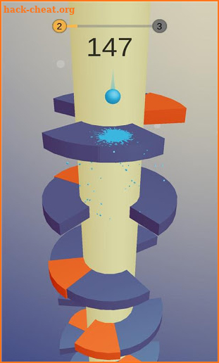 Splashy Ball Spiral screenshot