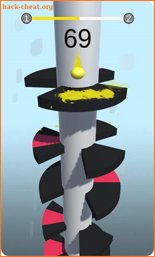 Splashy Ball Spiral screenshot