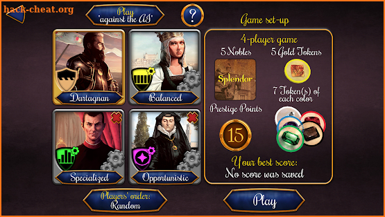 Splendor screenshot