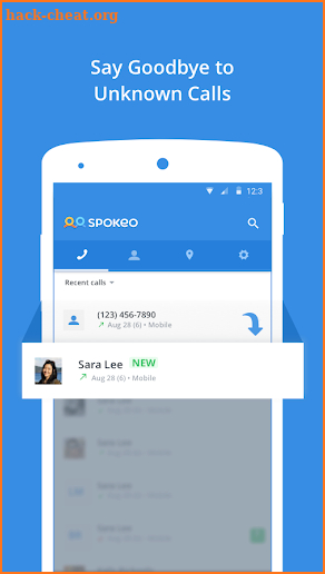 Spokeo - Stop Unknown Calls screenshot