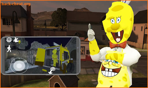 Sponge ice scream Hi Neighbor Mod Walkthrough screenshot