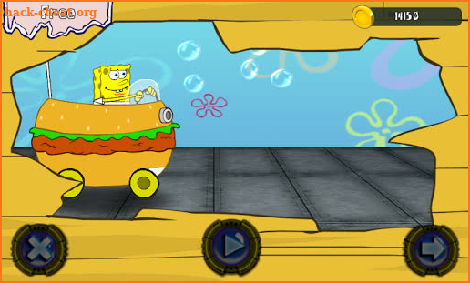 Sponge Kraby Car Hill Racing screenshot