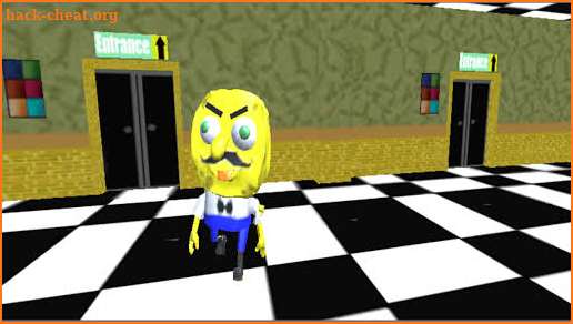 Sponge Neighbor Escape Adventure game screenshot