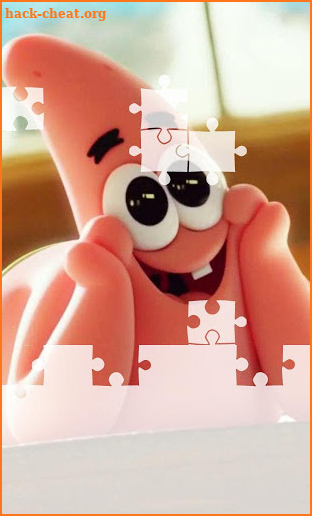 Spongebob and Patrick bubble jigsaw puzzle free screenshot