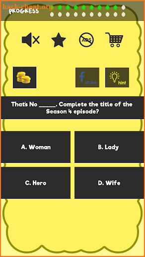 Spongy Quiz screenshot