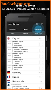 sport TV Live - Sport Television Live screenshot