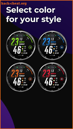 Sport watchface for watch4 screenshot