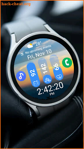 Sport WearOS WatchFace NTV568 screenshot