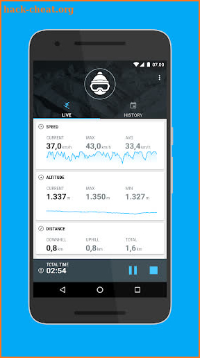 Sportler Ski Tracker screenshot