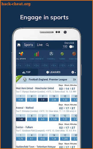 Sports 1xbet Guide Betting screenshot