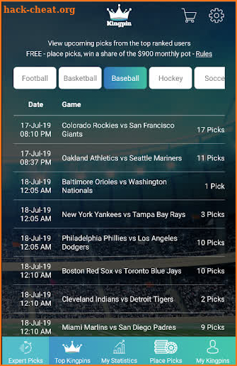 Sports Betting Picks by KingPin.pro screenshot