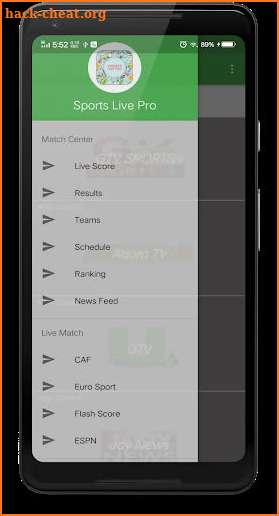 Sports Live Pro screenshot