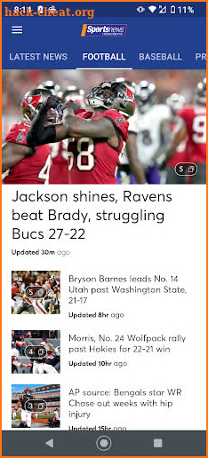 Sports News Highlights screenshot