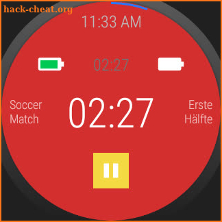 Sports Timer for Wear OS screenshot