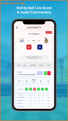 Sports TV Live - Match Score screenshot